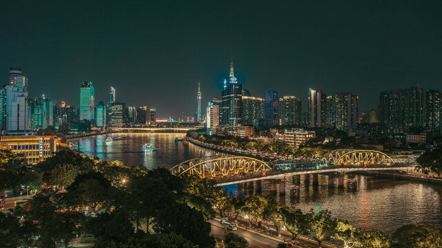 广州珠江夜景