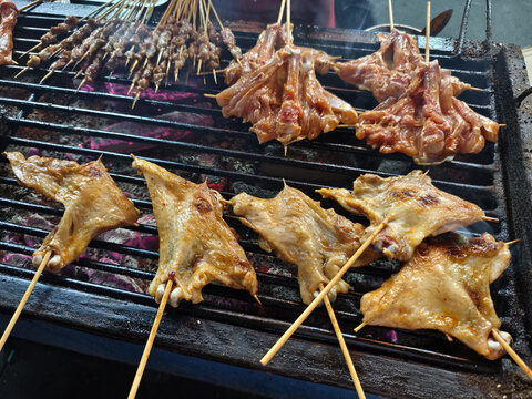 烤鸡大腿