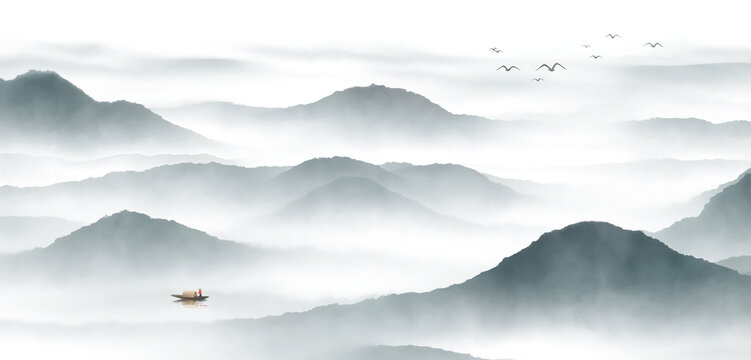 水墨画