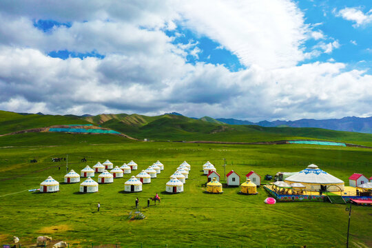 卓尔山风光祁连山风景