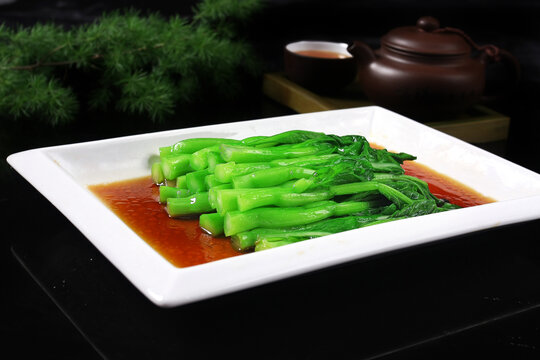 白灼菜心