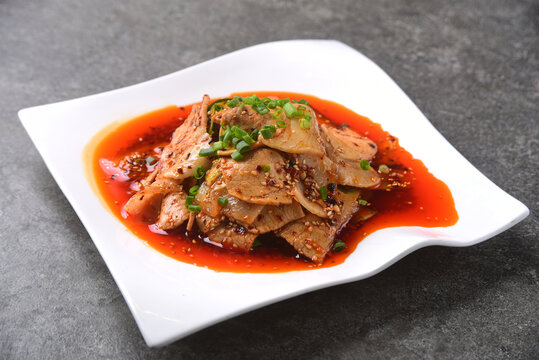 蒜泥白肉凉拌白肉