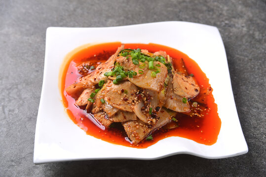 蒜泥白肉凉拌白肉