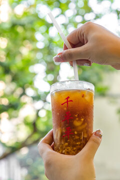 马蹄甘蔗汁