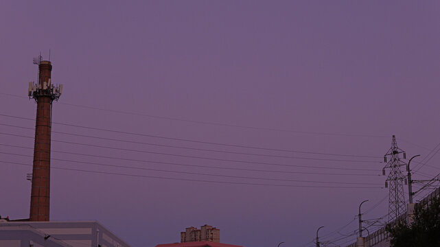 傍晚的天空