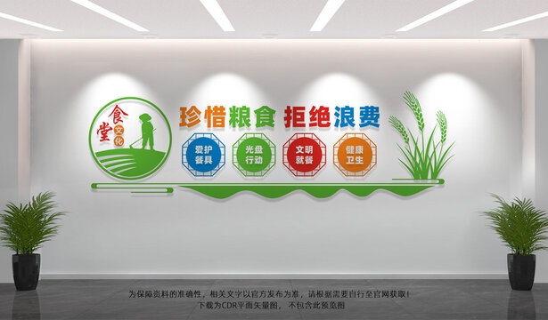 食堂文化墙