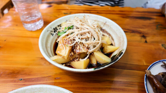 鸡丝豌豆粉