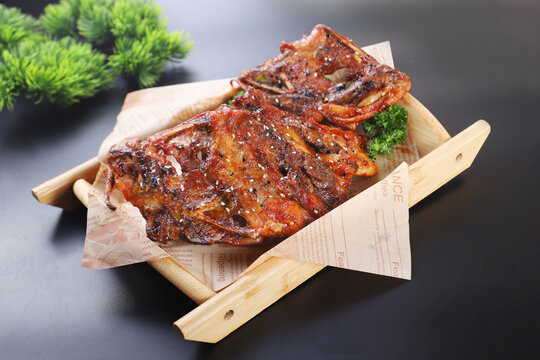 烤鸡架