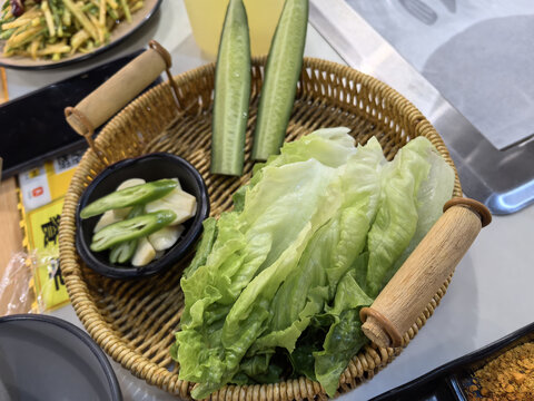 生菜拼盘