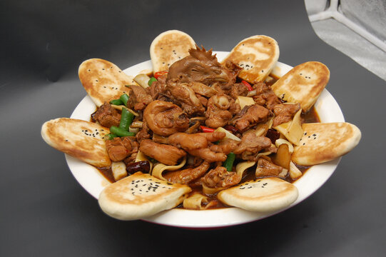 大盘鸡炒鸡