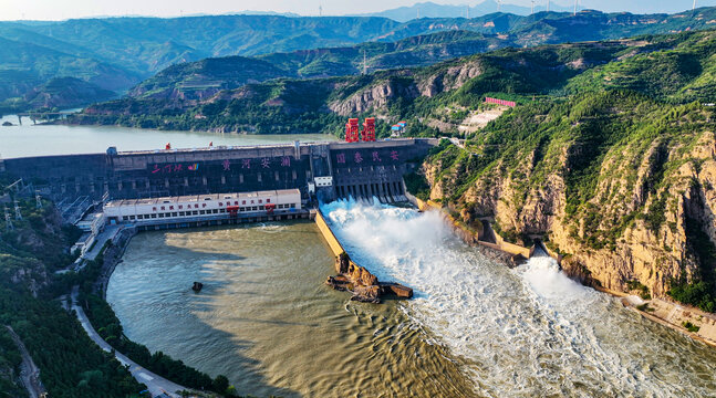 河南三门峡水利枢纽调水调沙