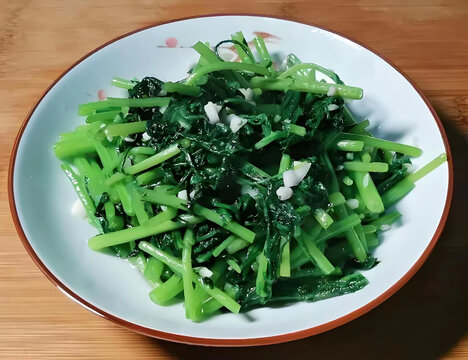 蒜蓉炒皇帝菜
