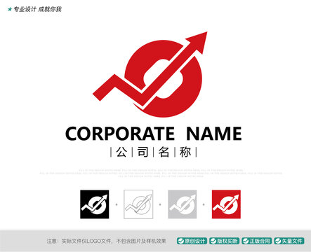 金融典当股票标志设计