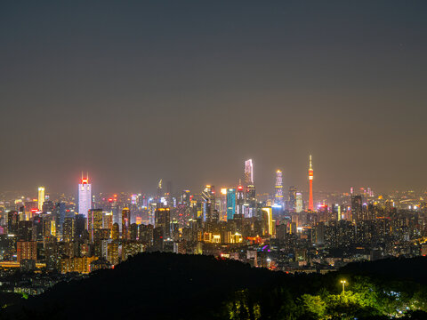 广州城市夜景