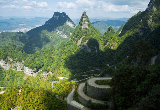 张家界天门山天门山景区