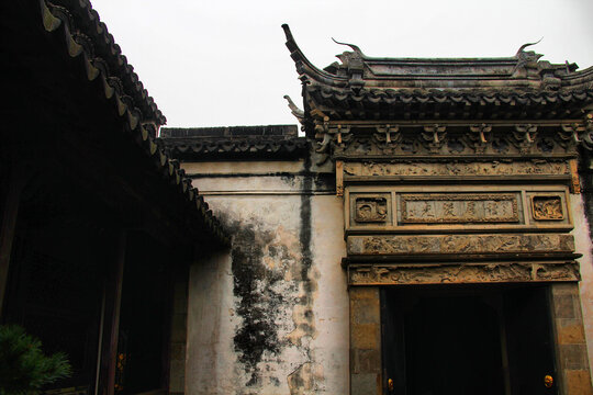 周庄水乡徽派建筑