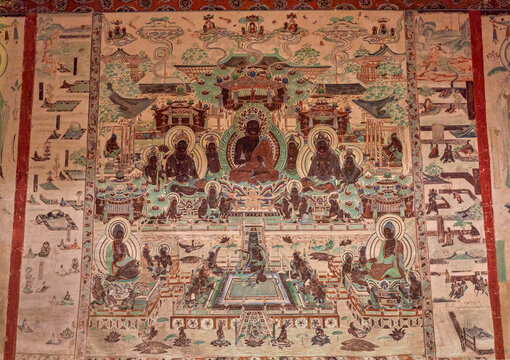 敦煌莫高窟第320窟壁画
