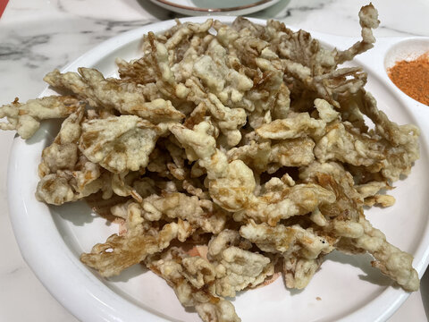 炸蘑菇