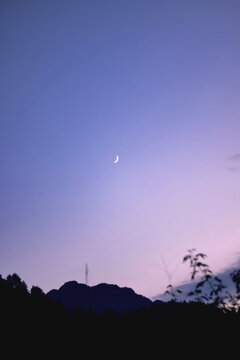 傍晚天空