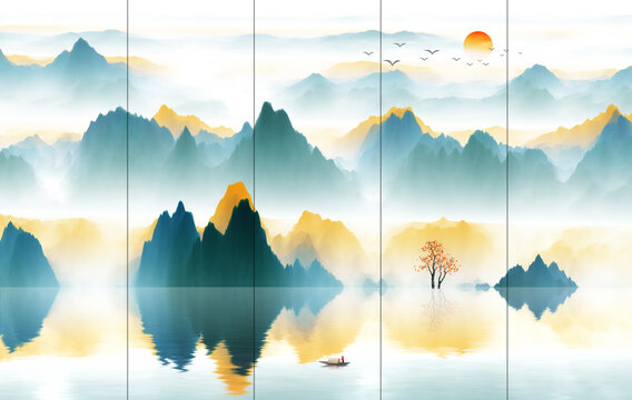 山水画