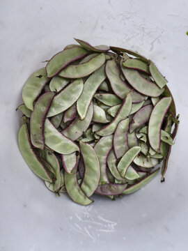 新鲜扁豆