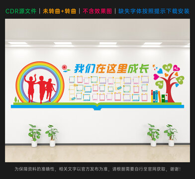 幼儿园风采照片墙
