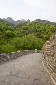 八达岭长城路面