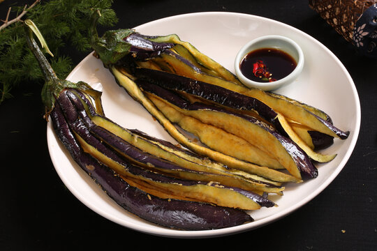 蒸茄子