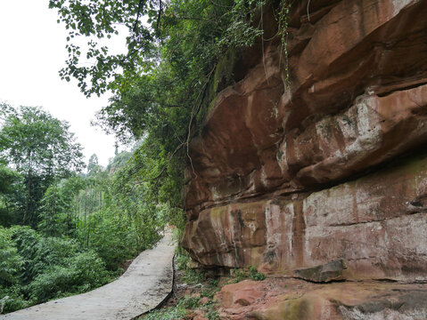 山间水泥路
