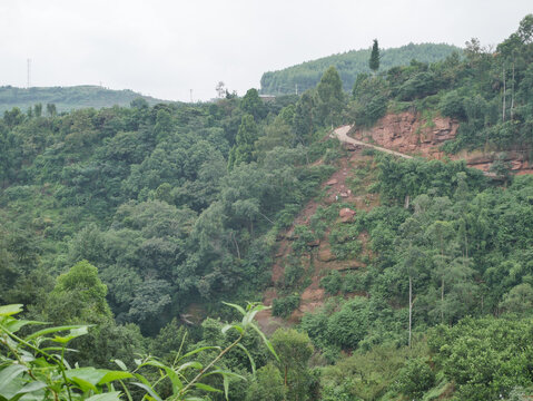 山中盘山山