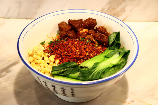 牛肉块面