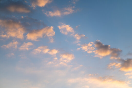 傍晚的天空
