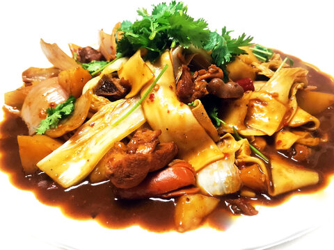 小鸡炖粉条