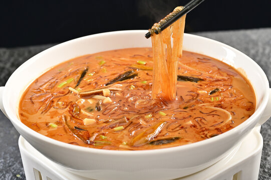 鳝丝豆面