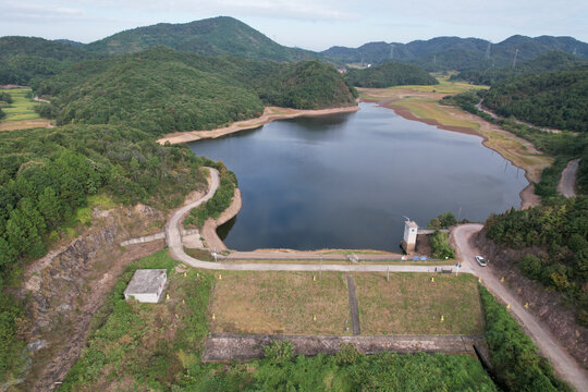 大山水库航拍