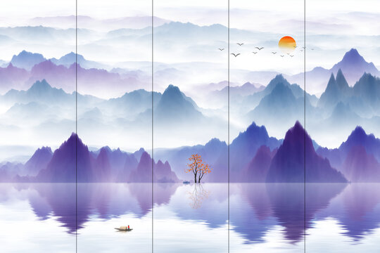 水墨画