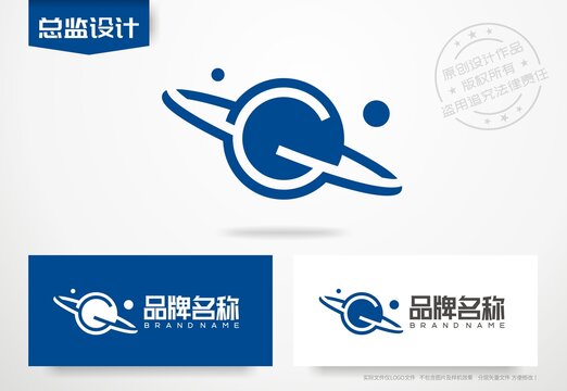 宇宙logo星球标志设计