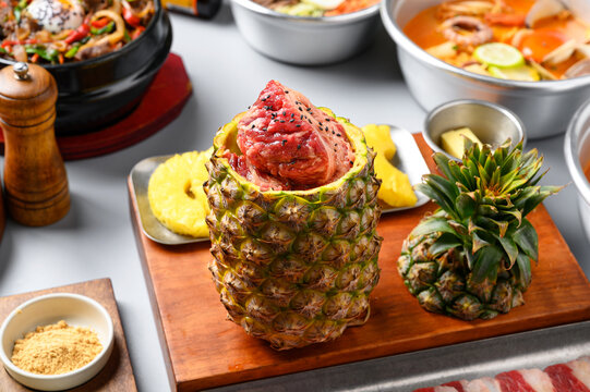 凤梨烤肉