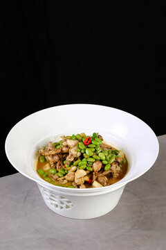 毛豆仔烧田鸡