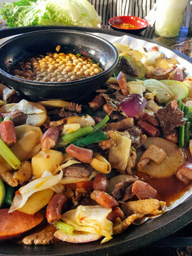 烙锅毕节市美食