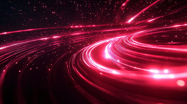 紫红色星空光速背景