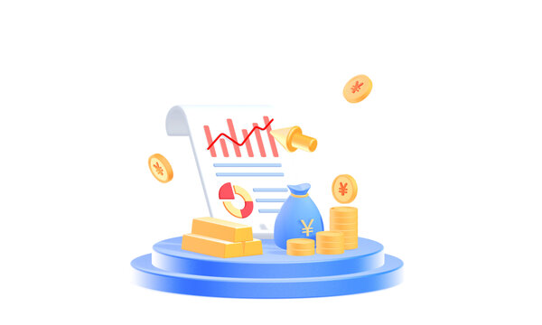 3D金融理财收益数据分析