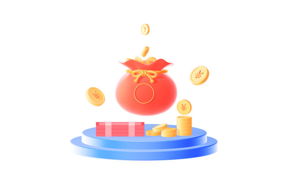 3D金融理财福袋金币