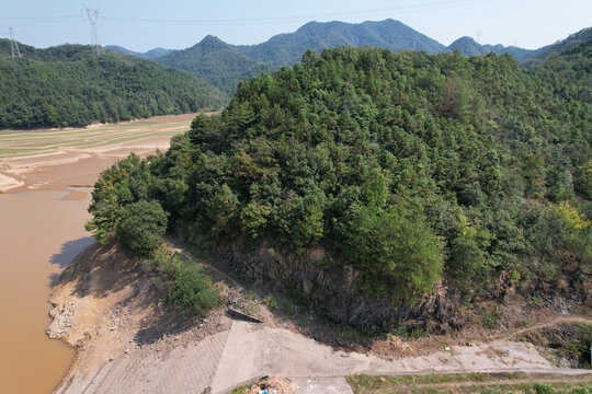 森林植被航拍