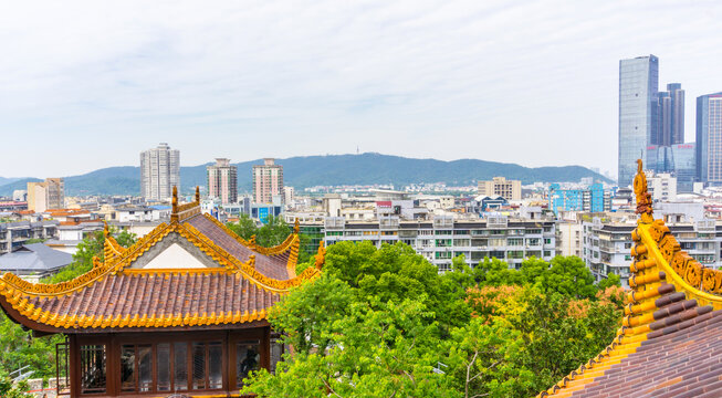 历史名胜与现代城建