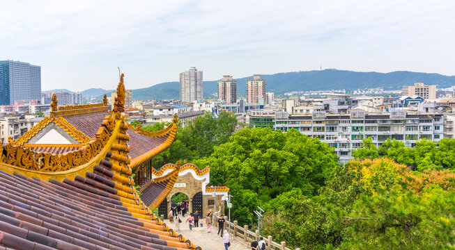 历史名胜与现代城建