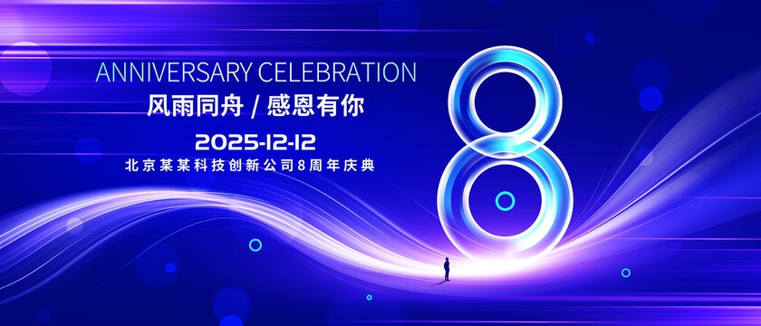 8周年