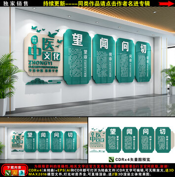 中医院文化墙