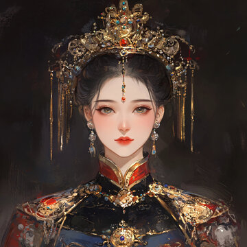 唯美古风美人