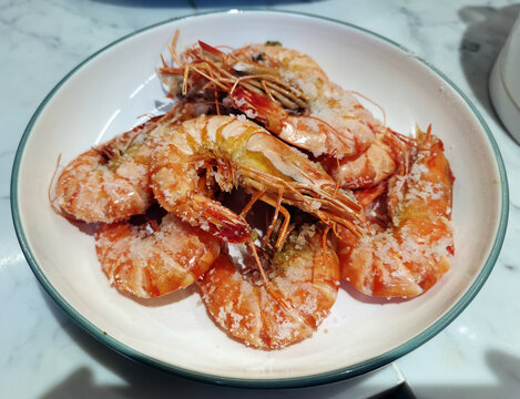 盐焗虾